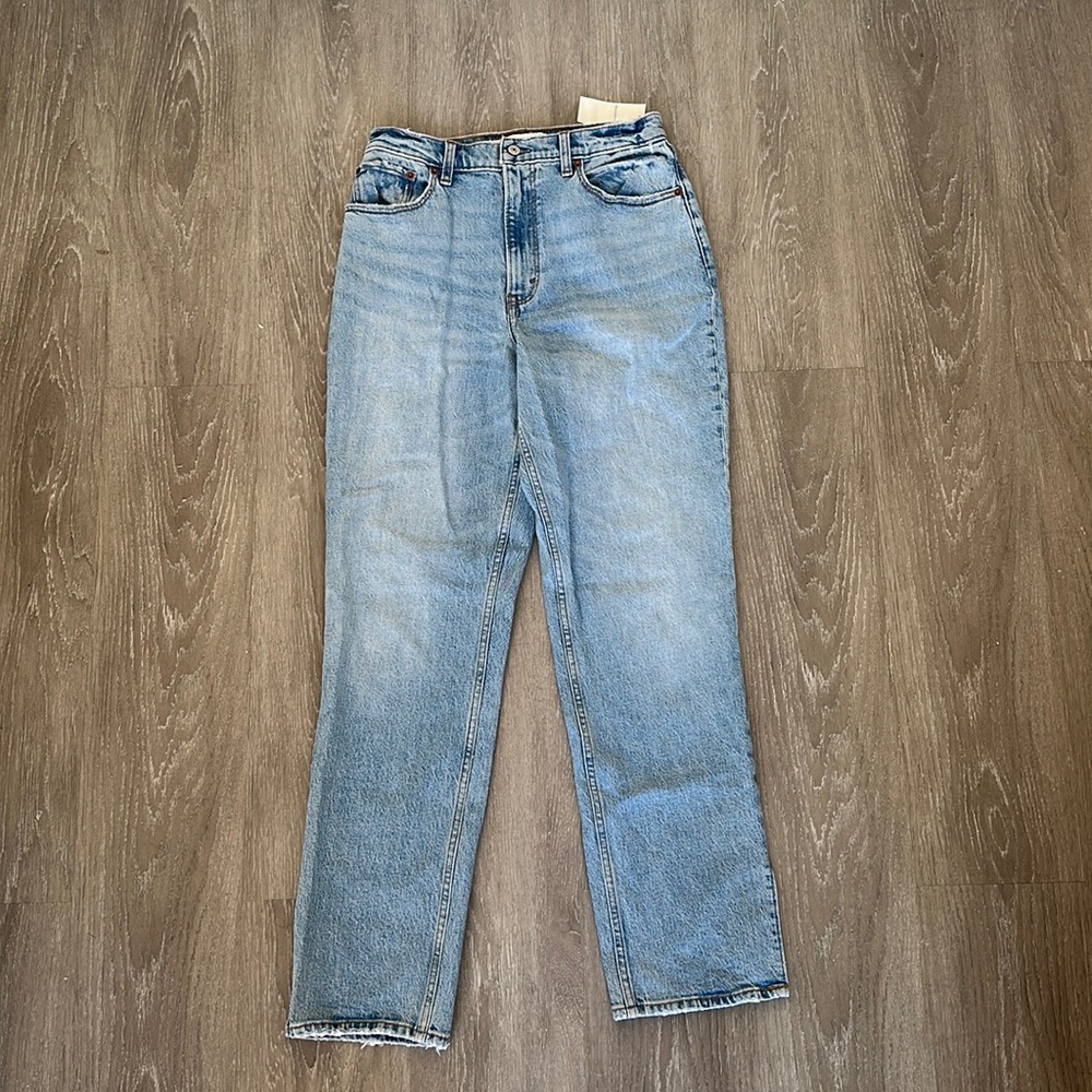 Abercrombie & Fitch Light Blue High Rise Jeans